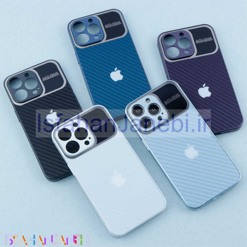 اصفهان جانبی-قاب PVD Carbon Ultimate محافظ لنزدار iPhone 13 Pro