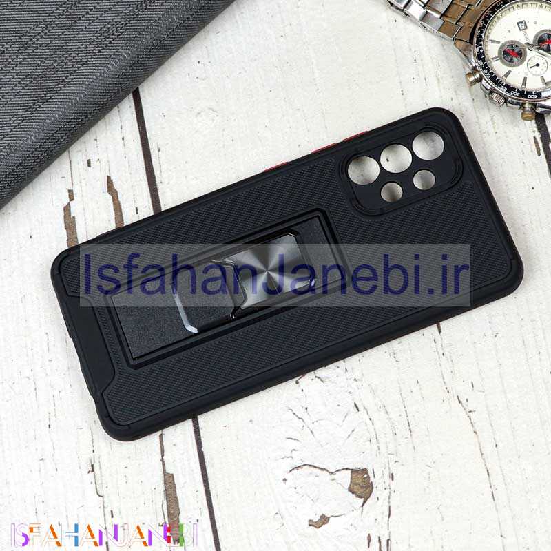 اصفهان جانبی-قاب محافظ لنزدار ضد ضربه هولدر کشویی مگنتی Samsung A32 5G مشکی