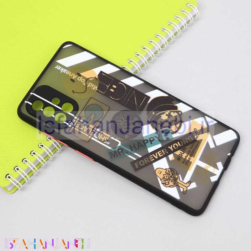 اصفهان جانبی-قاب PC مات طرحدار Samsung A71 کد4