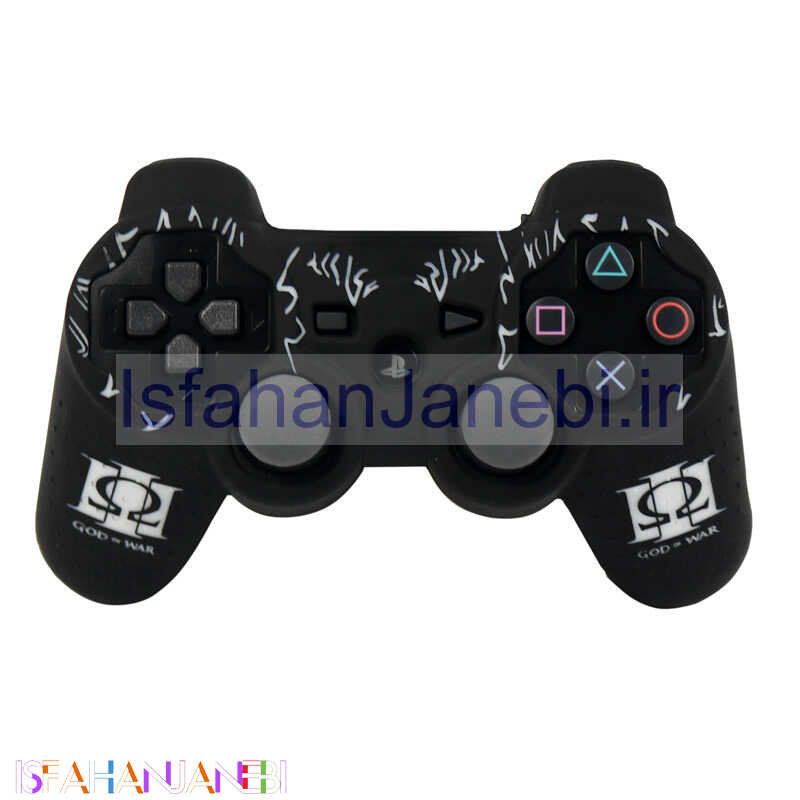 اصفهان جانبی-روکش دسته بازی PS3 طرح God Of War سفید مشکی