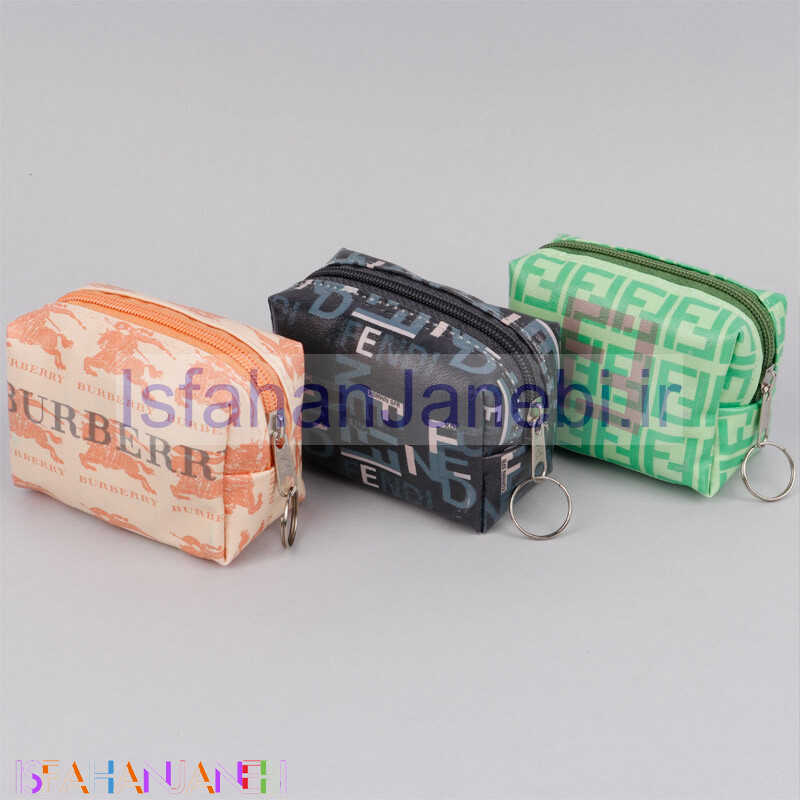 اصفهان جانبی-کیف هندزفری چرمی فانتزی مستطیل