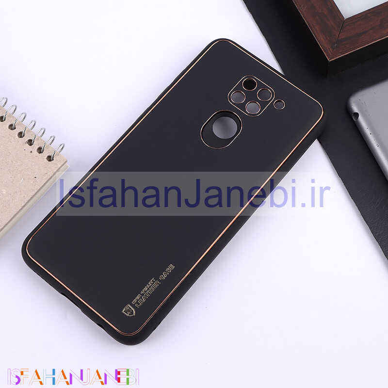 اصفهان جانبی-قاب چرمی My Case شیائومی Redmi Note 9 / Redmi 10x 4G محافظ لنزدار دور رنگی