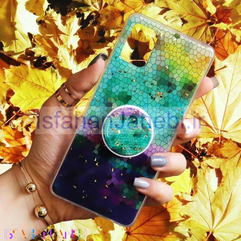 اصفهان جانبی-قاب رنگین کمانی پاپ سوکت دار خرچنگی کد9 سامسونگ A51