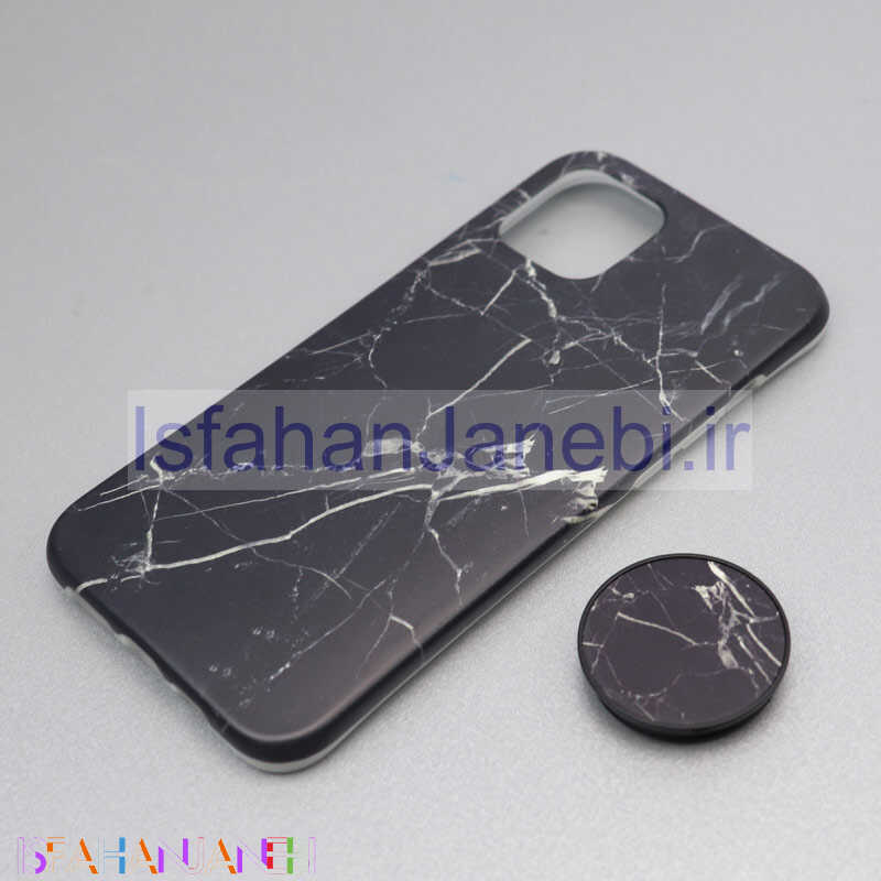اصفهان جانبی-قاب سنگی پاپ سوکت دار کد3 آیفون iPhone 12 Pro Max