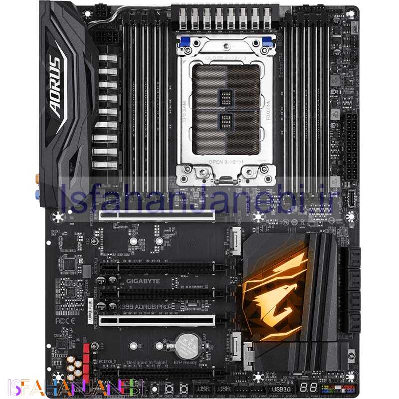 اصفهان جانبی-مادربرد گیگابایت X399 AORUS PRO DDR4