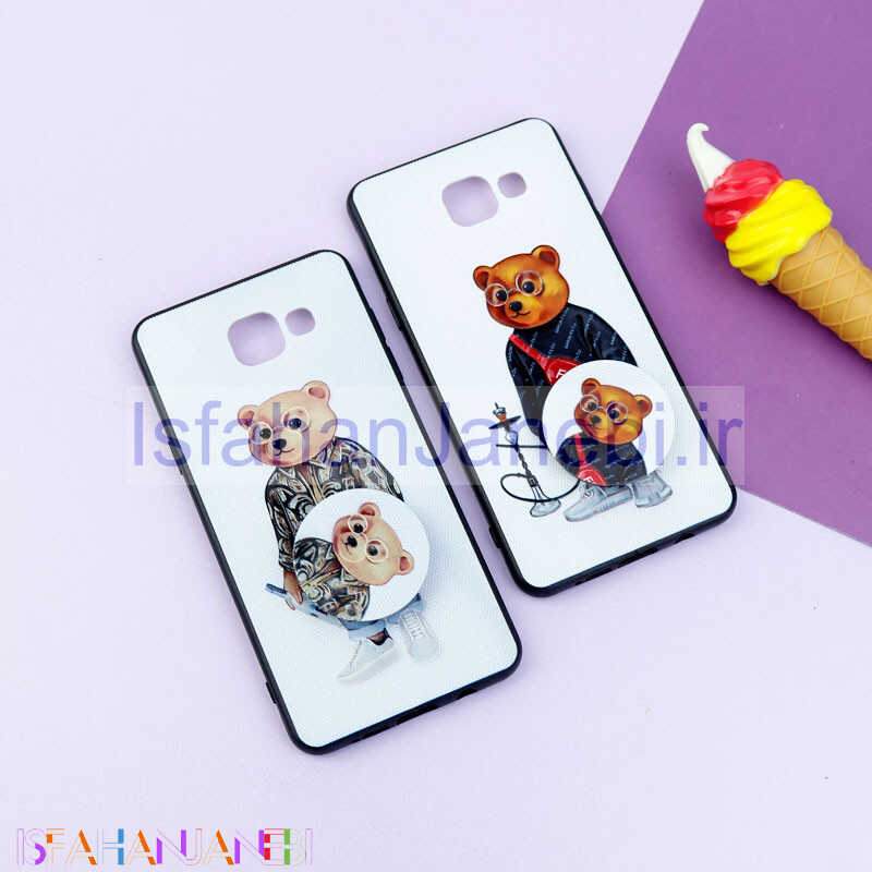 اصفهان جانبی-قاب فانتزی طرحدار پسرانه محافظ لنزدار + پاپ سوکت Samsung Galaxy A5 2016 سری R