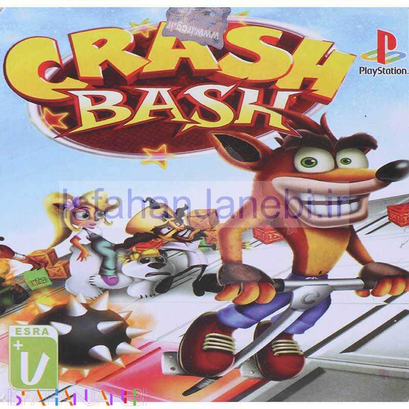 اصفهان جانبی-بازی Crash Bash لوح زرین مناسب برای PS1