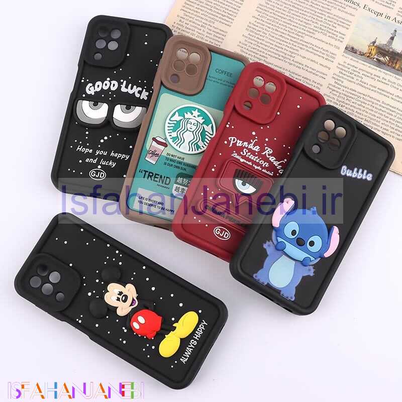 اصفهان جانبی-قاب سیلیکونی سولید سامسونگ Galaxy A22 4G / M22 / M32 4G محافظ لنزدار