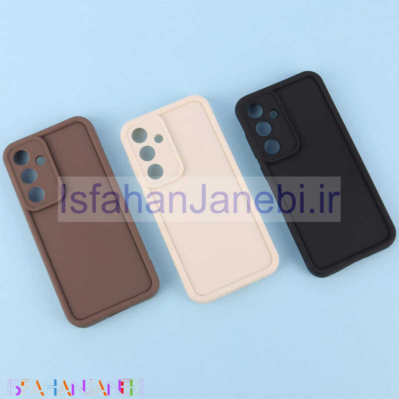 اصفهان جانبی-قاب سولید سامسونگ Galaxy S24 FE محافظ لنزدار