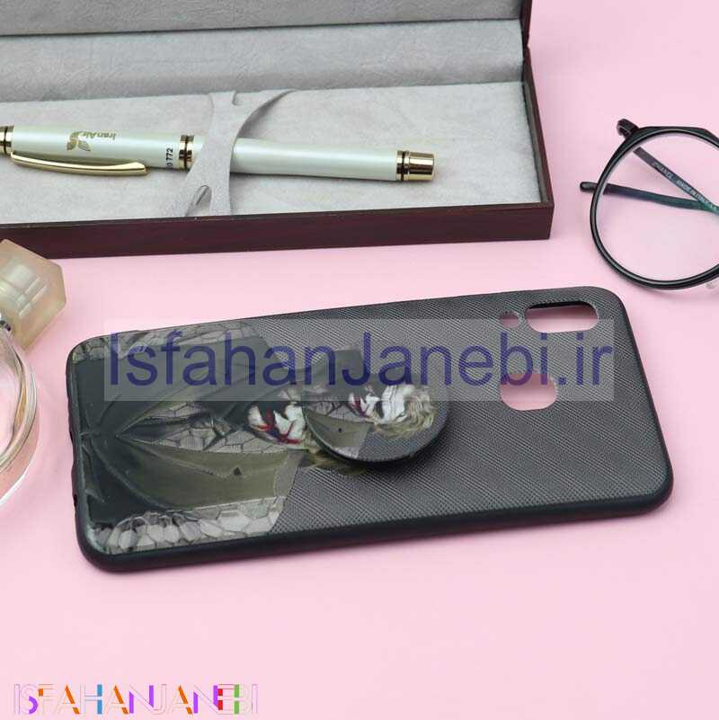 اصفهان جانبی-قاب فانتزی برجسته + پاپ سوکت کد15 سامسونگ A20 / A30