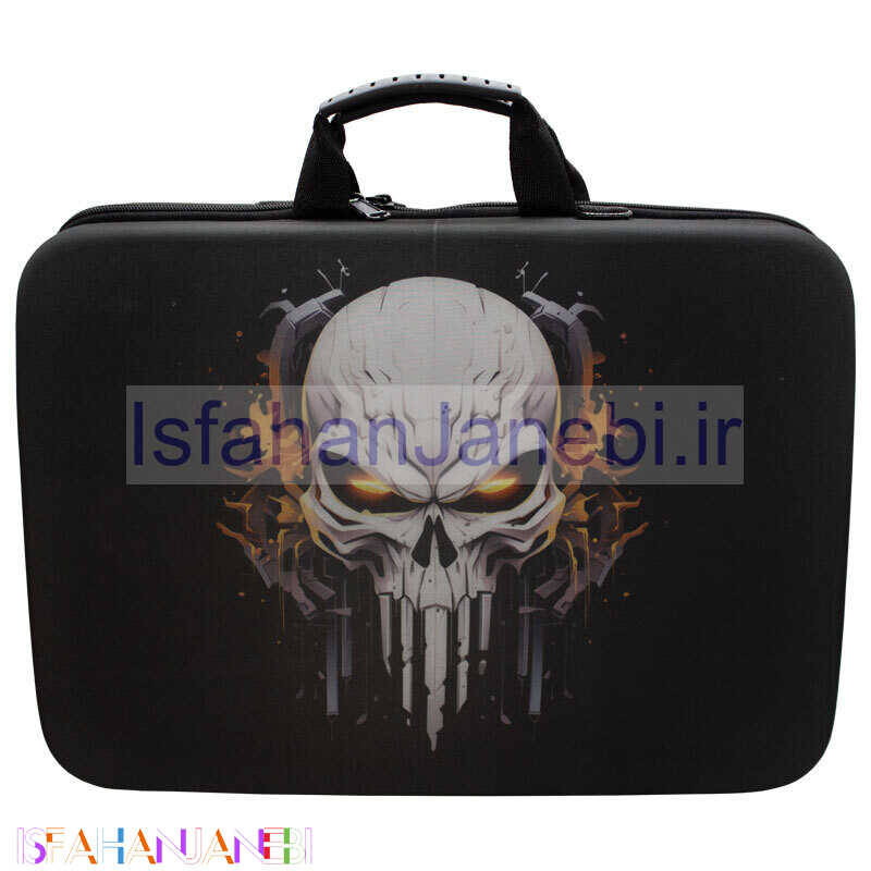 اصفهان جانبی-کیف کنسول بازی PS5 Slim طرح Punisher کد 5