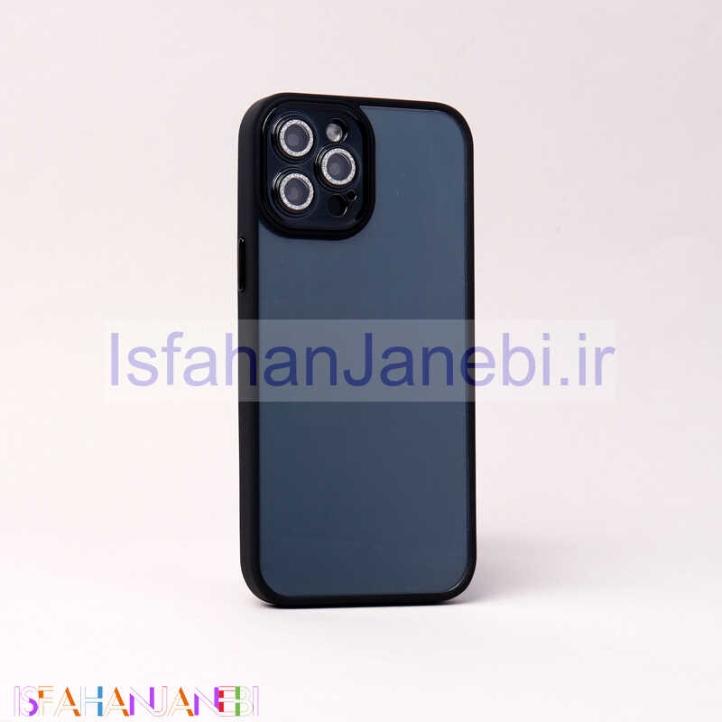 اصفهان جانبی-قاب Berlia Skin محافظ لنزدار نگینی iPhone 12 Pro Max