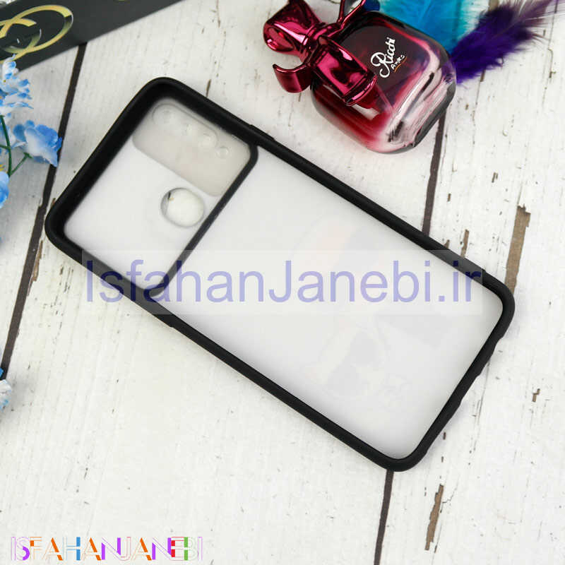 اصفهان جانبی-قاب طرحدار محافظ لنزدار کشویی + پاپ سوکت طرح Boss Cat سامسونگ A20s سری C