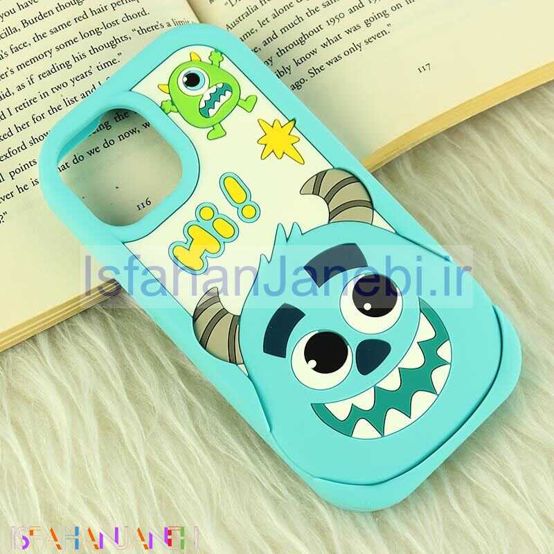 اصفهان جانبی-قاب سیلیکونی آیفون iPhone 13 / 14 طرح سالیوان برجسته