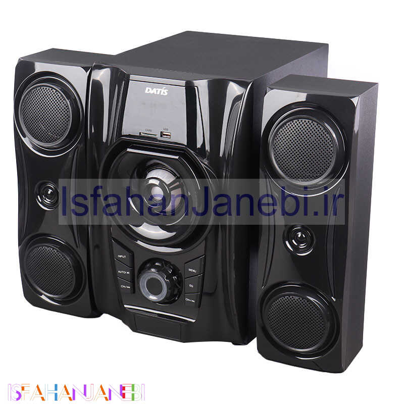 اصفهان جانبی-اسپیکر بلوتوثی رم و فلش خور Datis TS 2123U + ریموت کنترل
