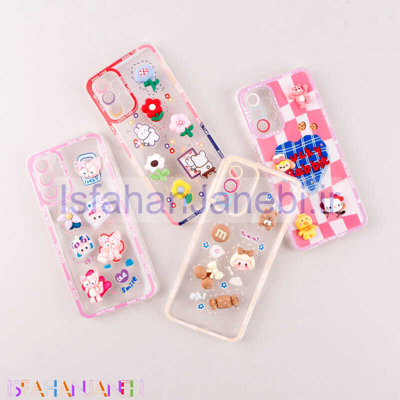 اصفهان جانبی-قاب عروسکی برجسته Good Time محافظ لنزدار Samsung Galaxy A23