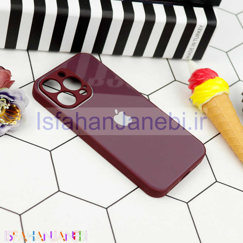 اصفهان جانبی-قاب محافظ لنزدار My Case پشت گلسی iPhone 13 Pro