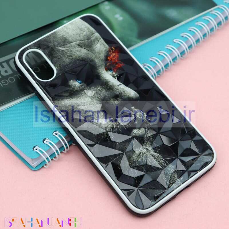 اصفهان جانبی-قاب طرحدار دیاموند کد8 آیفون iPhone X/XS سری B