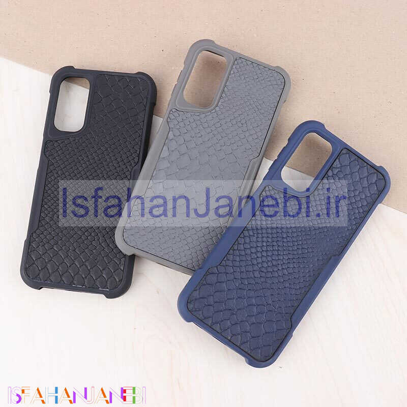 اصفهان جانبی-قاب چرمی سامسونگ Galaxy A14 4G / A14 5G سوسماری