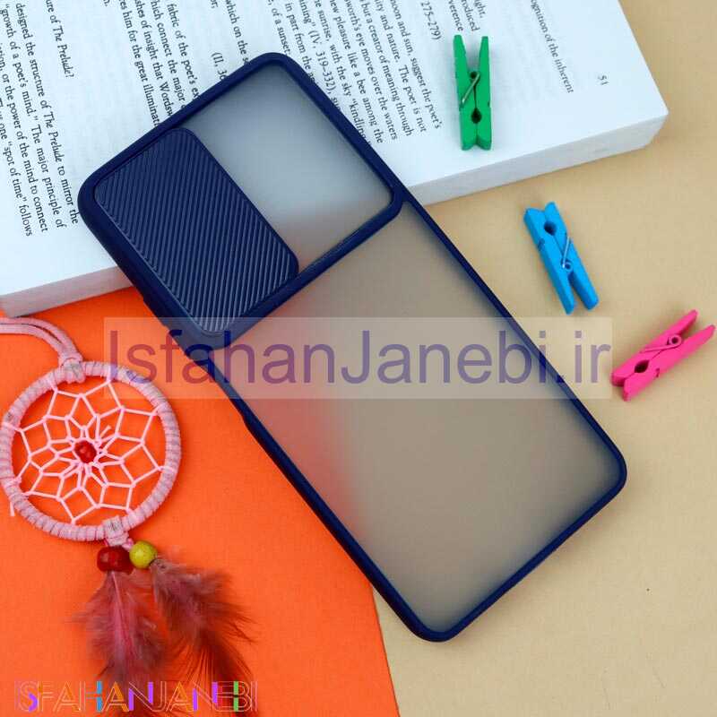 اصفهان جانبی-قاب PC مات محافظ لنز دار کشویی Xiaomi Poco F3