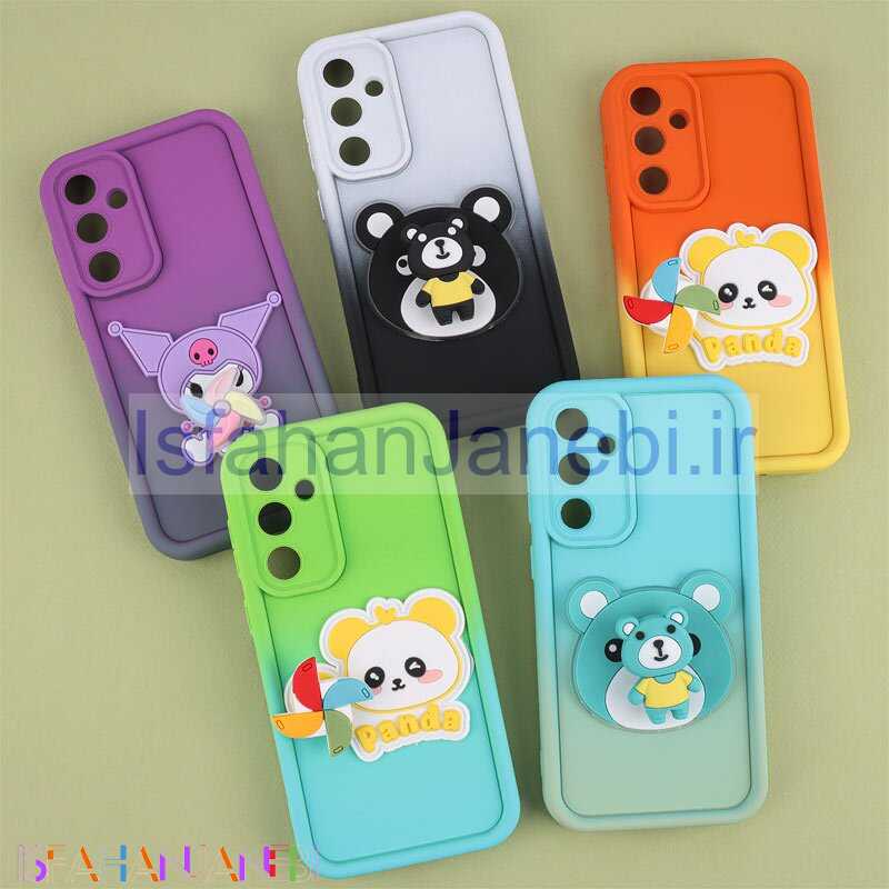 اصفهان جانبی-قاب سیلیکونی سامسونگ Galaxy S23 FE 5G اسپینردار محافظ لنزدار دورنگ