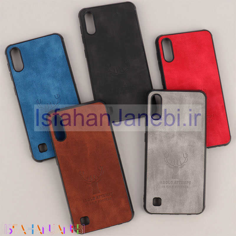 اصفهان جانبی-قاب چرمی طرح گوزن Samsung Galaxy A10