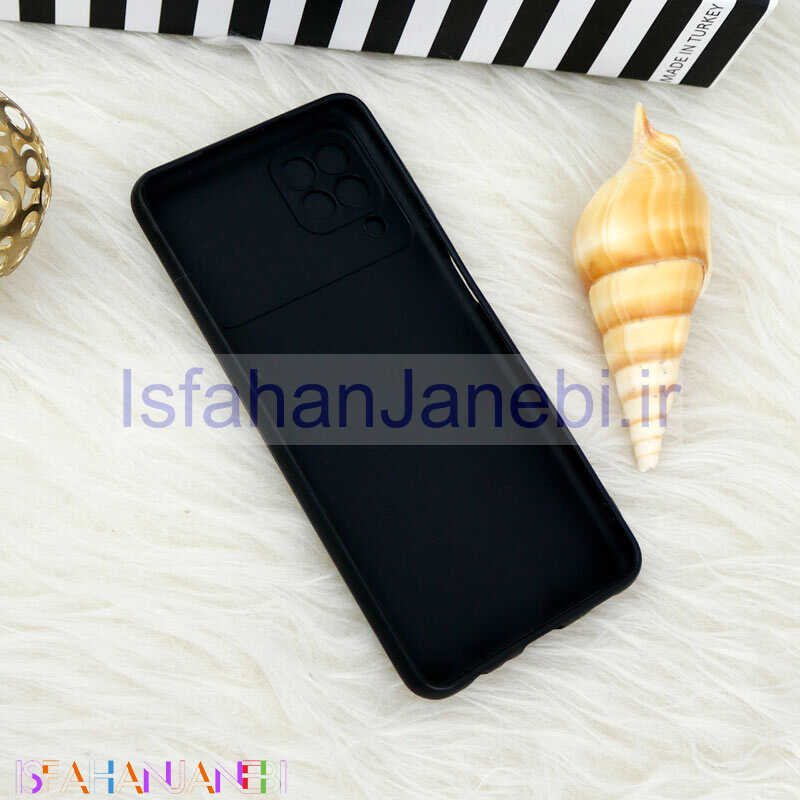 اصفهان جانبی-قاب طرحدار محافظ لنزدار کشویی + پاپ سوکت Samsung Galaxy A22 4G سری F