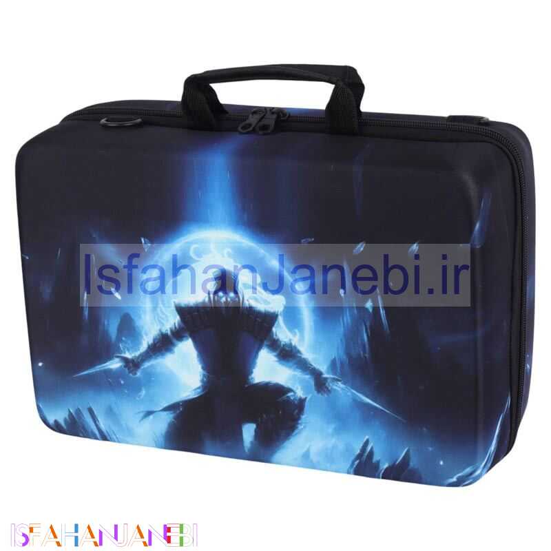 اصفهان جانبی-کیف کنسول بازی PS5 Slim طرح Mortal Kombat کد 4