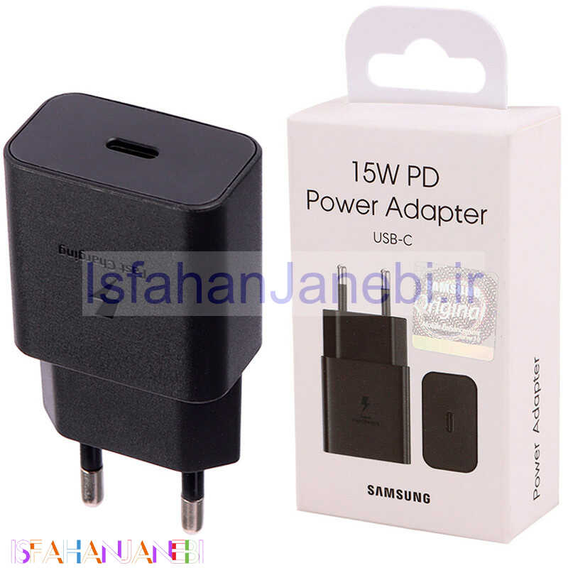 اصفهان جانبی-شارژر دیواری 15 وات سامسونگ اصلی EP-T1510 PD 2A