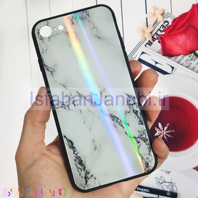 اصفهان جانبی-قاب لیزری پشت گلسی سنگی آیفون 7/8 iPhone