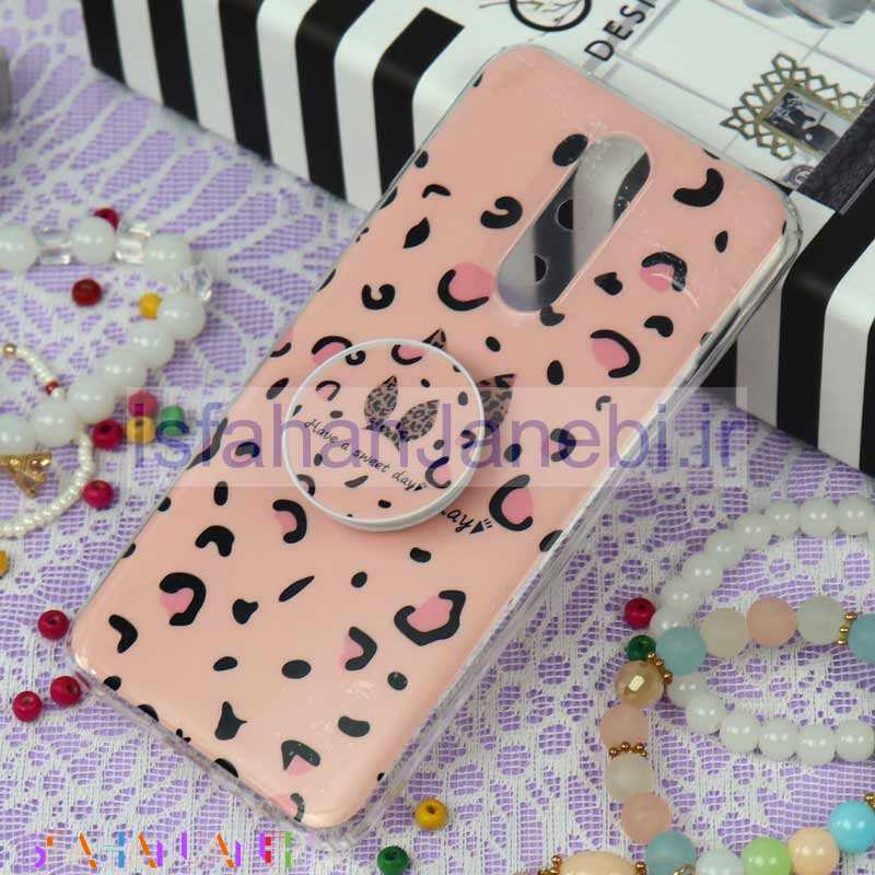اصفهان جانبی-قاب سوپر IMD محافظ لنز دار پاپ سوکت دار Xiaomi Redmi 8 خرگوش