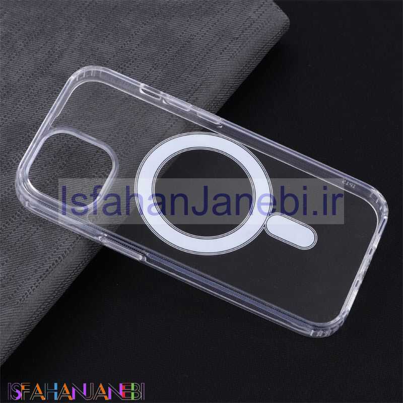 اصفهان جانبی-قاب ضد ضربه Clear Case Magnetic مگ سیف iPhone 15