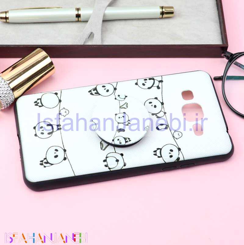 اصفهان جانبی-قاب فانتزی برجسته + پاپ سوکت کد12 سامسونگ J2 Prime