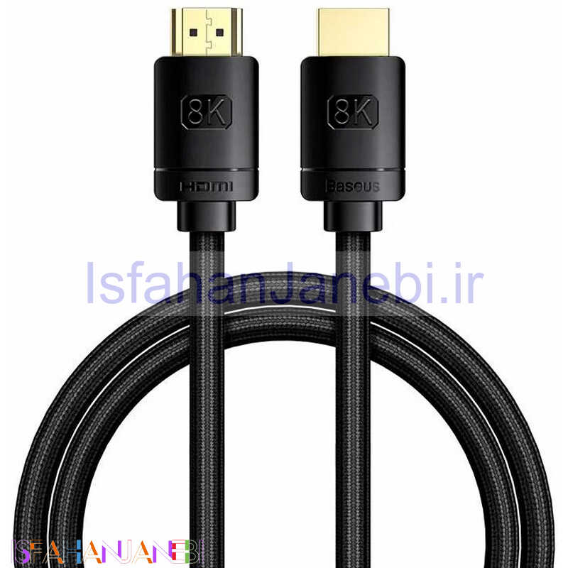 اصفهان جانبی-کابل Baseus High Definition Series CAKGQ-J01 HDMI V2.1 8K 1m