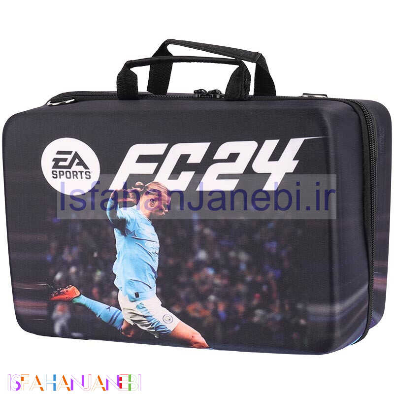 اصفهان جانبی-کیف کنسول بازی PS5 Slim طرح FC24
