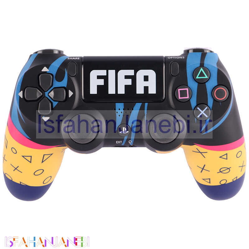 اصفهان جانبی-دسته بی سیم SONY PlayStation 4 DualShock 4 High Copy طرح FIFA کد 3