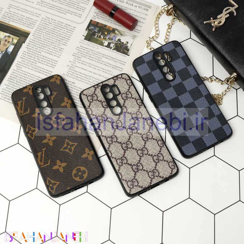 اصفهان جانبی-قاب محافظ لنزدار چرمی لاکچری Xiaomi Redmi Note 8 Pro