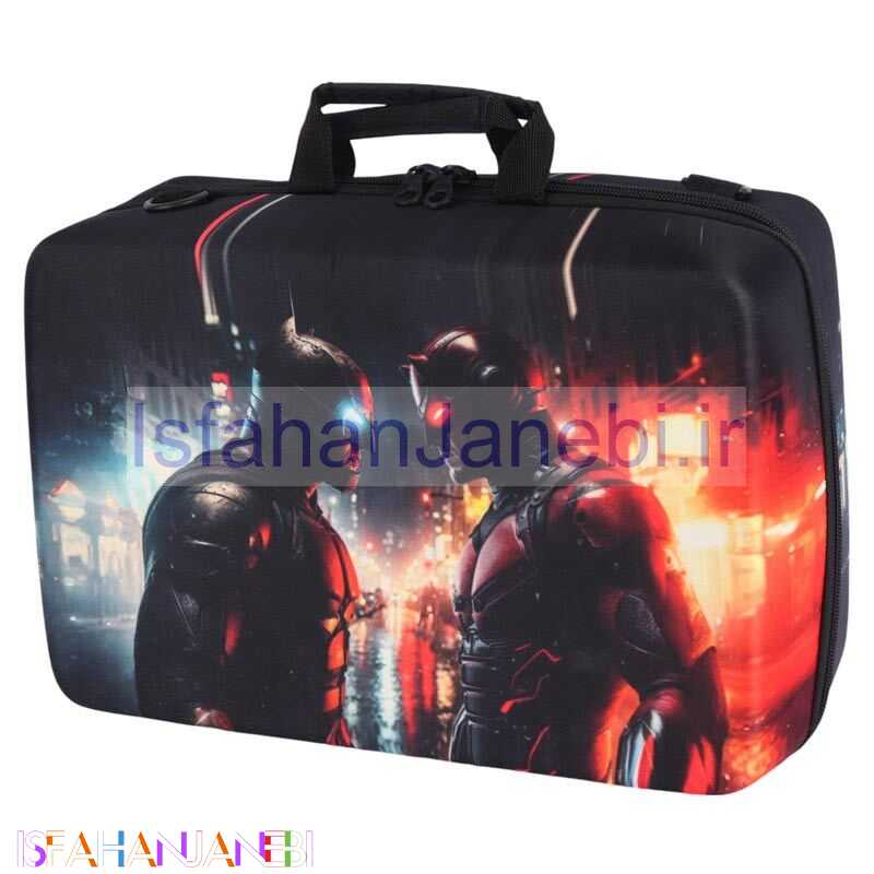اصفهان جانبی-کیف کنسول بازی PS5 Slim طرح Batman کد 5
