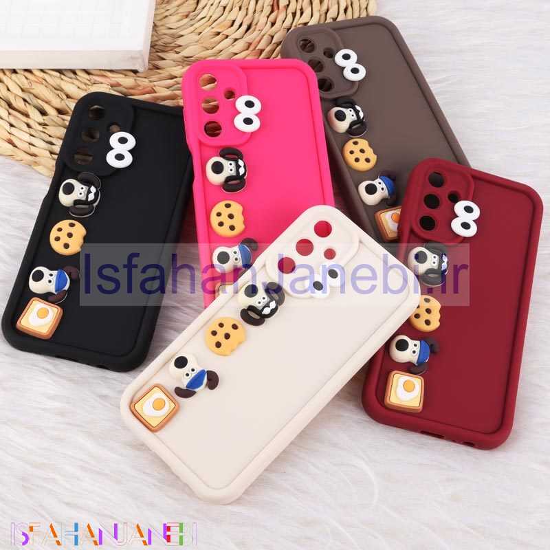 اصفهان جانبی-قاب سولید سامسونگ Galaxy A15 عروسک برجسته محافظ لنزدار