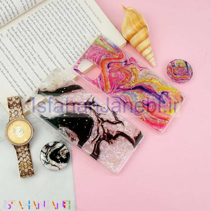 اصفهان جانبی-قاب طرحدار رزینی پاپ سوکت دار Samsung Galaxy A51