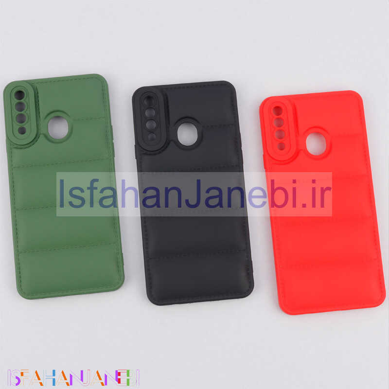 اصفهان جانبی-قاب پافر ژله ای سامسونگ Galaxy A20s محافظ لنزدار