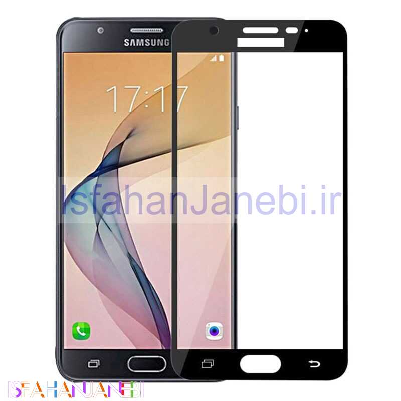 اصفهان جانبی-گلس تمام چسب Samsung J7 مشکی