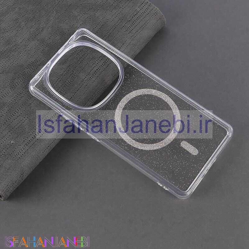 اصفهان جانبی-قاب اکلیلی شیائومی Redmi Note 14 Pro 4G طرح مگ سیف