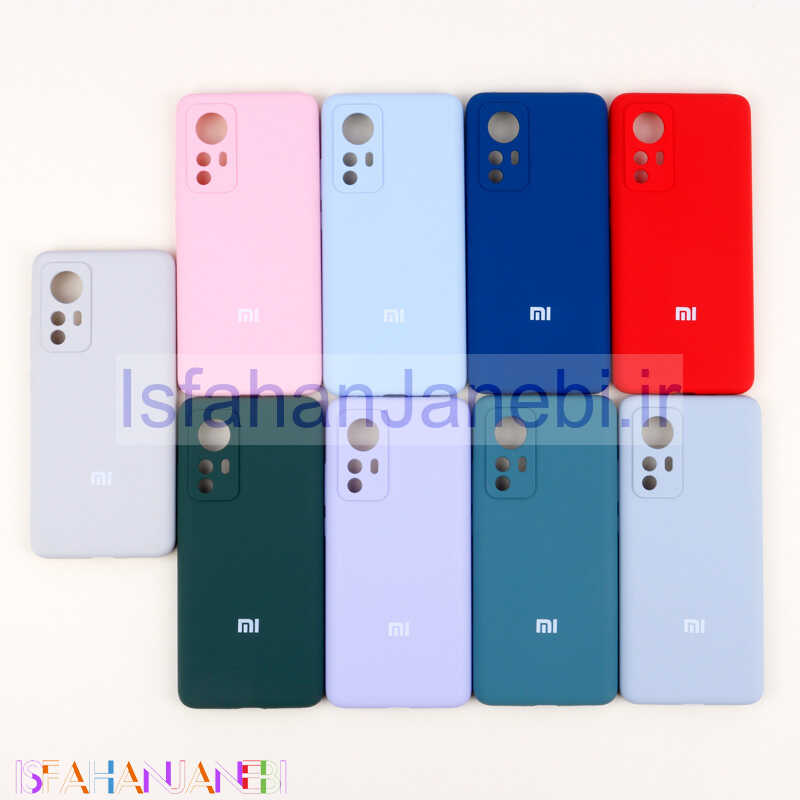اصفهان جانبی-قاب سیلیکونی اصلی زیربسته شیائومی Xiaomi 12 / 12s / 12X محافظ لنزدار