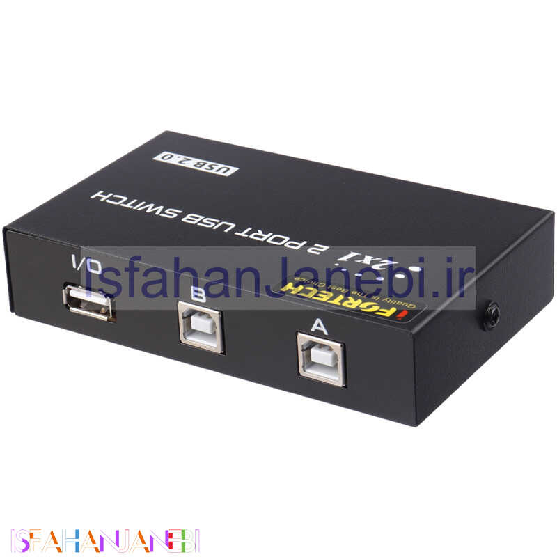 اصفهان جانبی-سوییچ پرینتر Ifortech 1A2B USB Switch 2Port