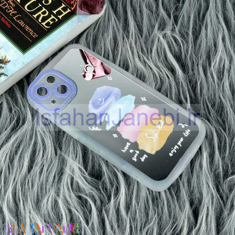 اصفهان جانبی-قاب عروسکی آینه ای محافظ لنزدار iPhone 13