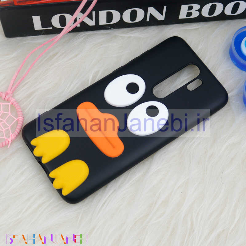 اصفهان جانبی-قاب سیلیکونی اردک مشکی Xiaomi Redmi Note 8 Pro