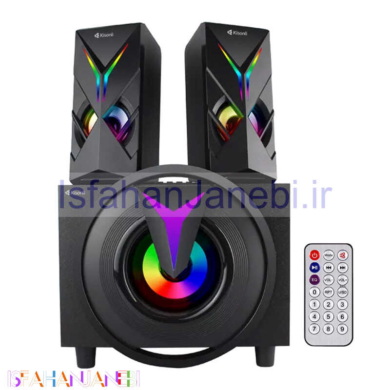 اصفهان جانبی-اسپیکر بلوتوثی کیسونلی TM-1000U + ریموت کنترل