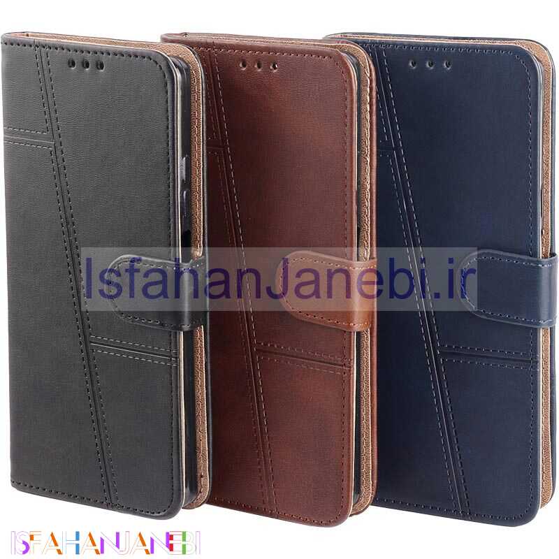 اصفهان جانبی-کیف مگنتی Classic جاکارتی دار Xiaomi Redmi Note 12 Pro Plus