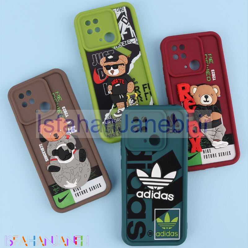 اصفهان جانبی-قاب سولید شیائومی Redmi 10C برجسته محافظ لنزدار